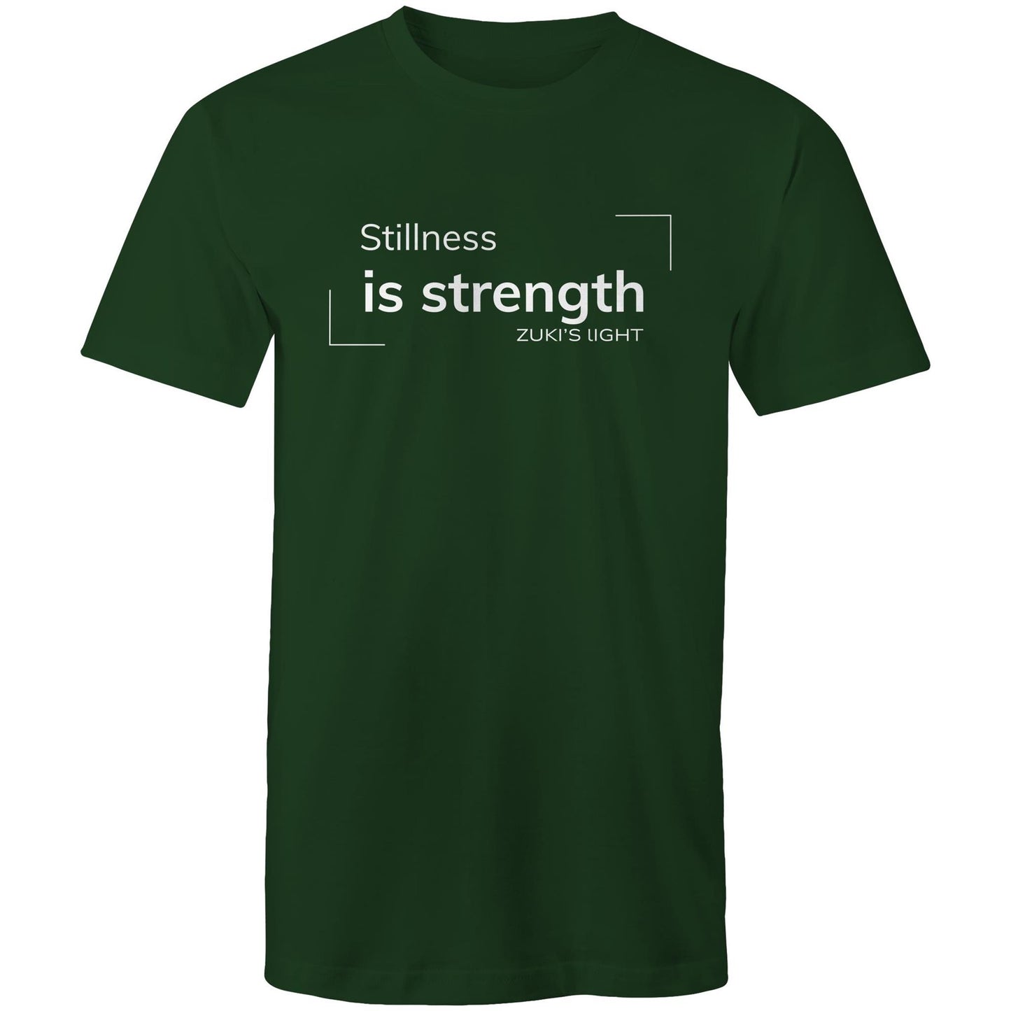 Stillness is Strength- Zuki's Light Branded AS Colour Staple - Mens T-Shirt
