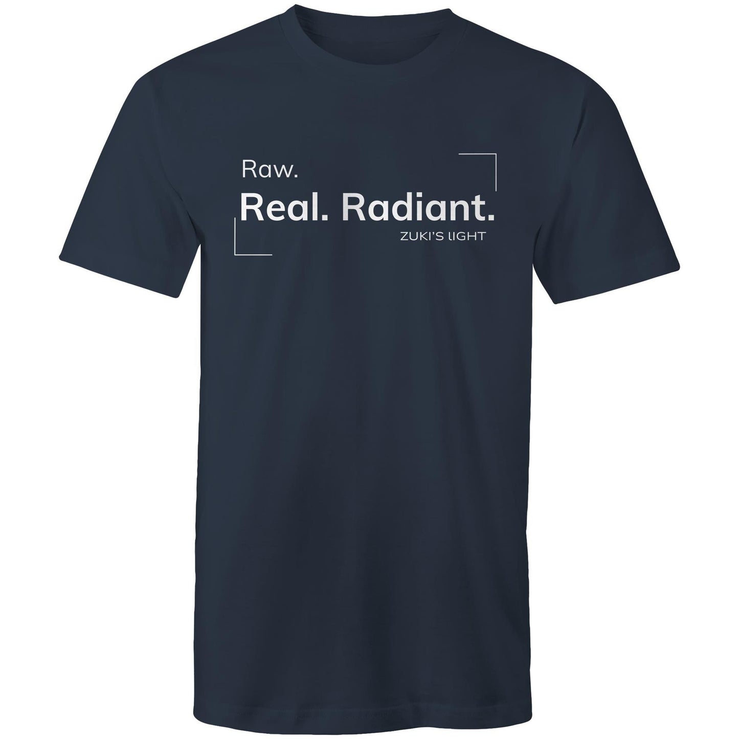 Raw. Real. Radiant- Zuki's Light Branded AS Colour Staple - Mens T-Shirt