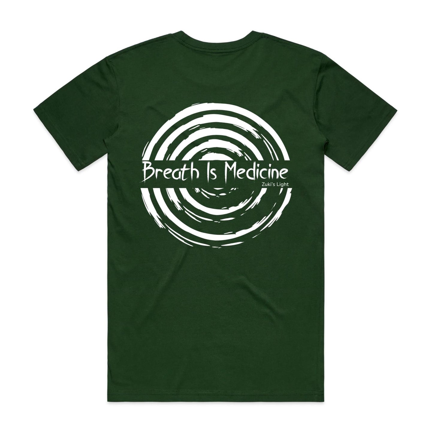 Breath Is Medicine (Back Design Only) -AS Colour Staple Tee