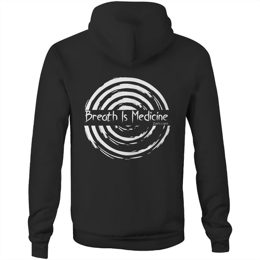 Breath Is Medicine (Back Design Only) - AS Colour - Stencil Hood