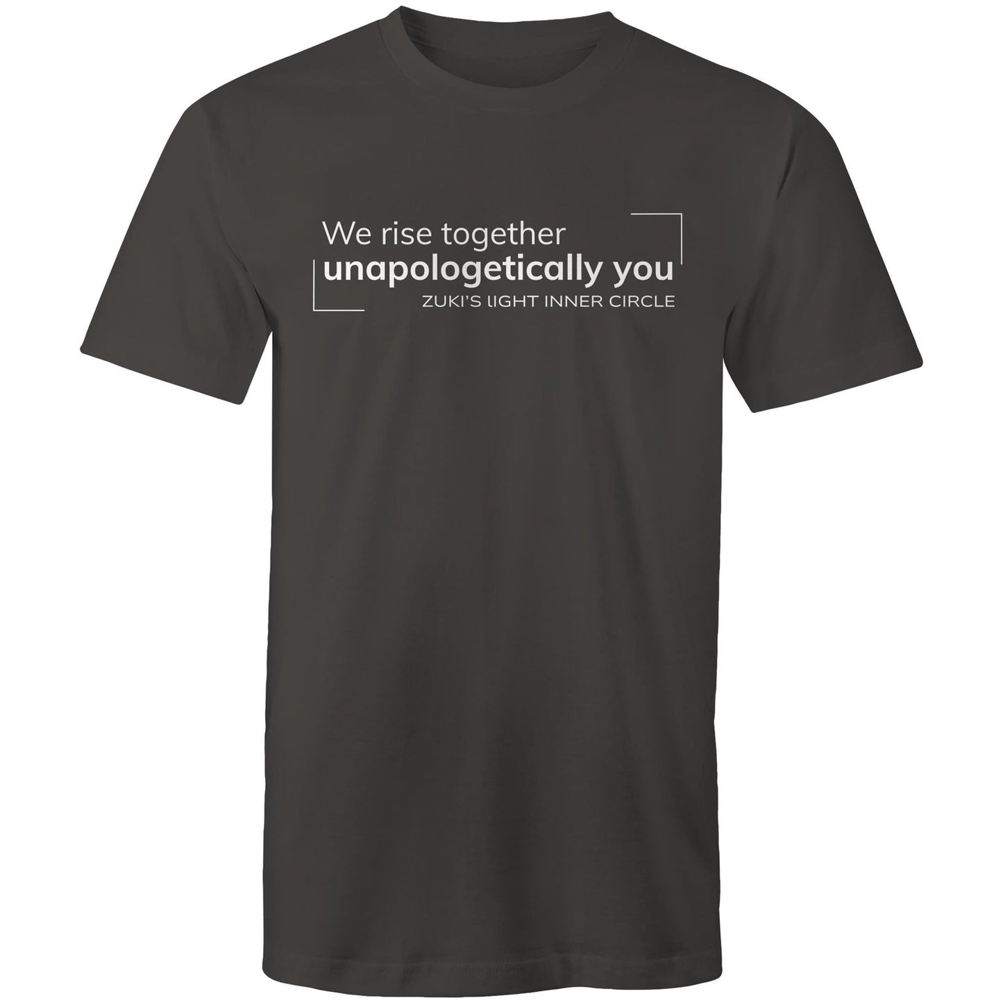 We rise together- Unapologetically you- Zuki's Light Inner Circle- AS Colour Staple - Mens T-Shirt