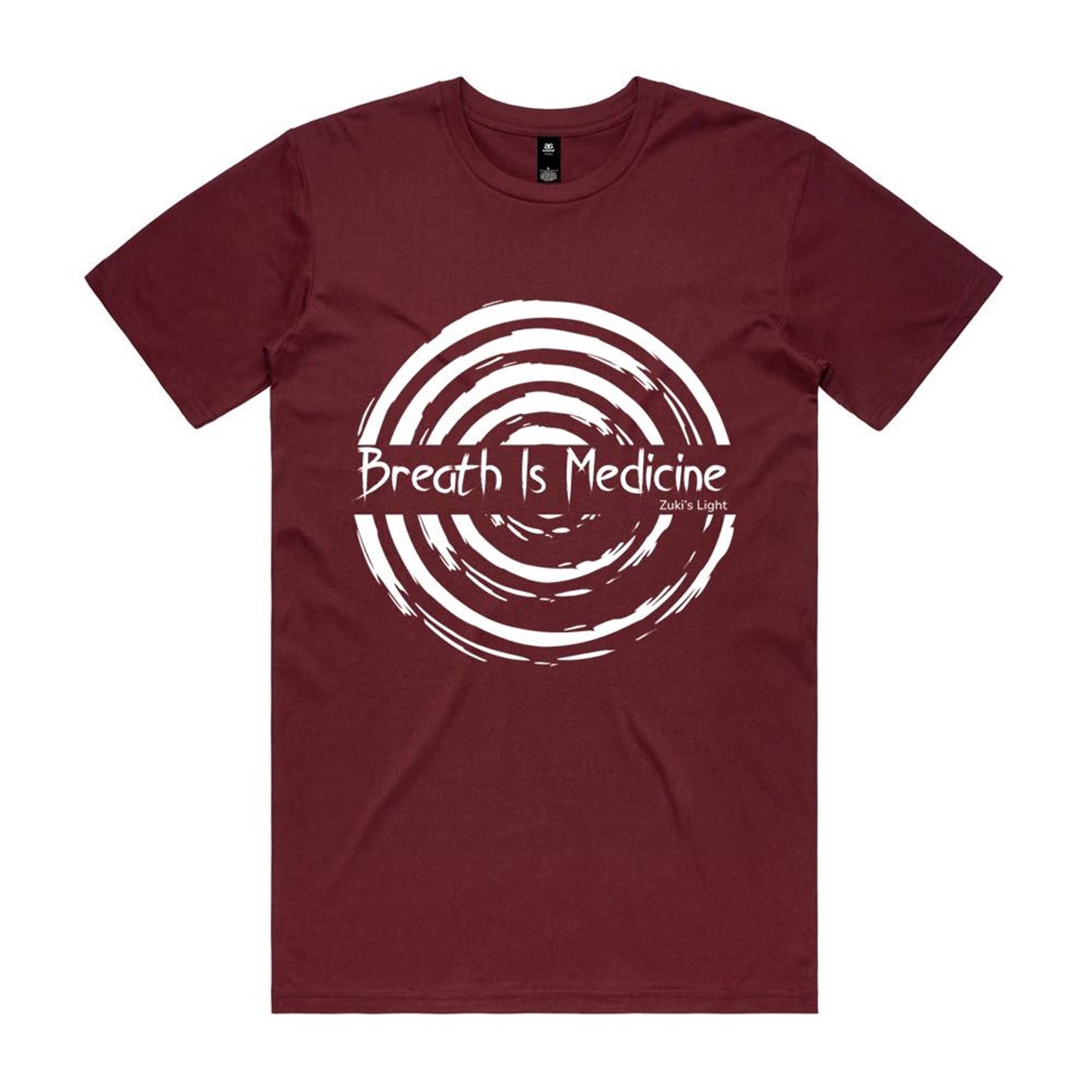 Breath Is Medicine (front design only) - AS Colour Staple Tee