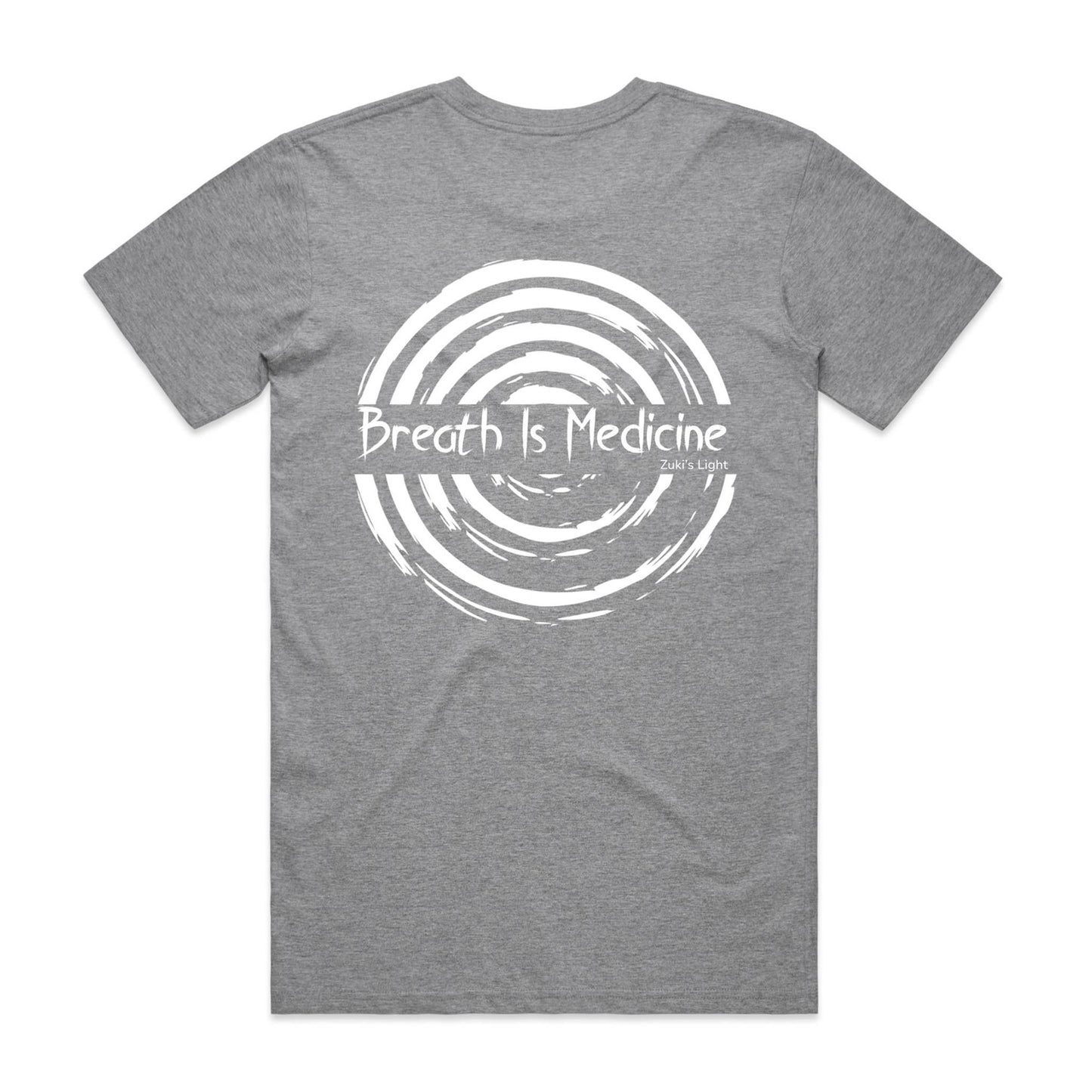 Breath Is Medicine (Back Design Only) -AS Colour Staple Tee