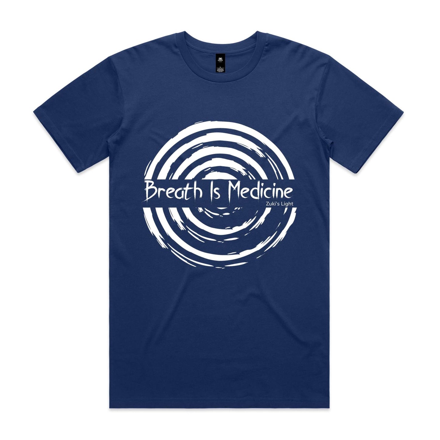 Breath Is Medicine (front design only) - AS Colour Staple Tee