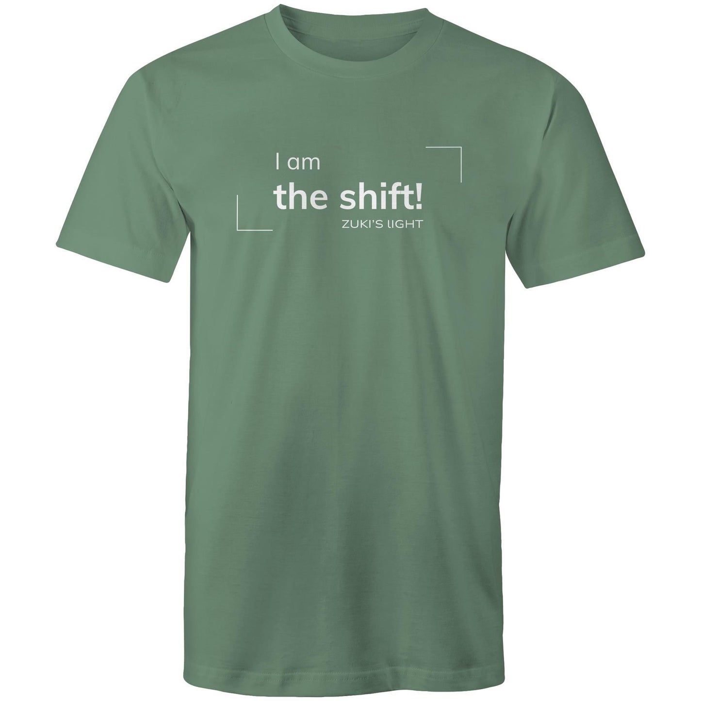 I am the shift- Zuki's Light Branded- AS Colour Staple - Mens T-Shirt