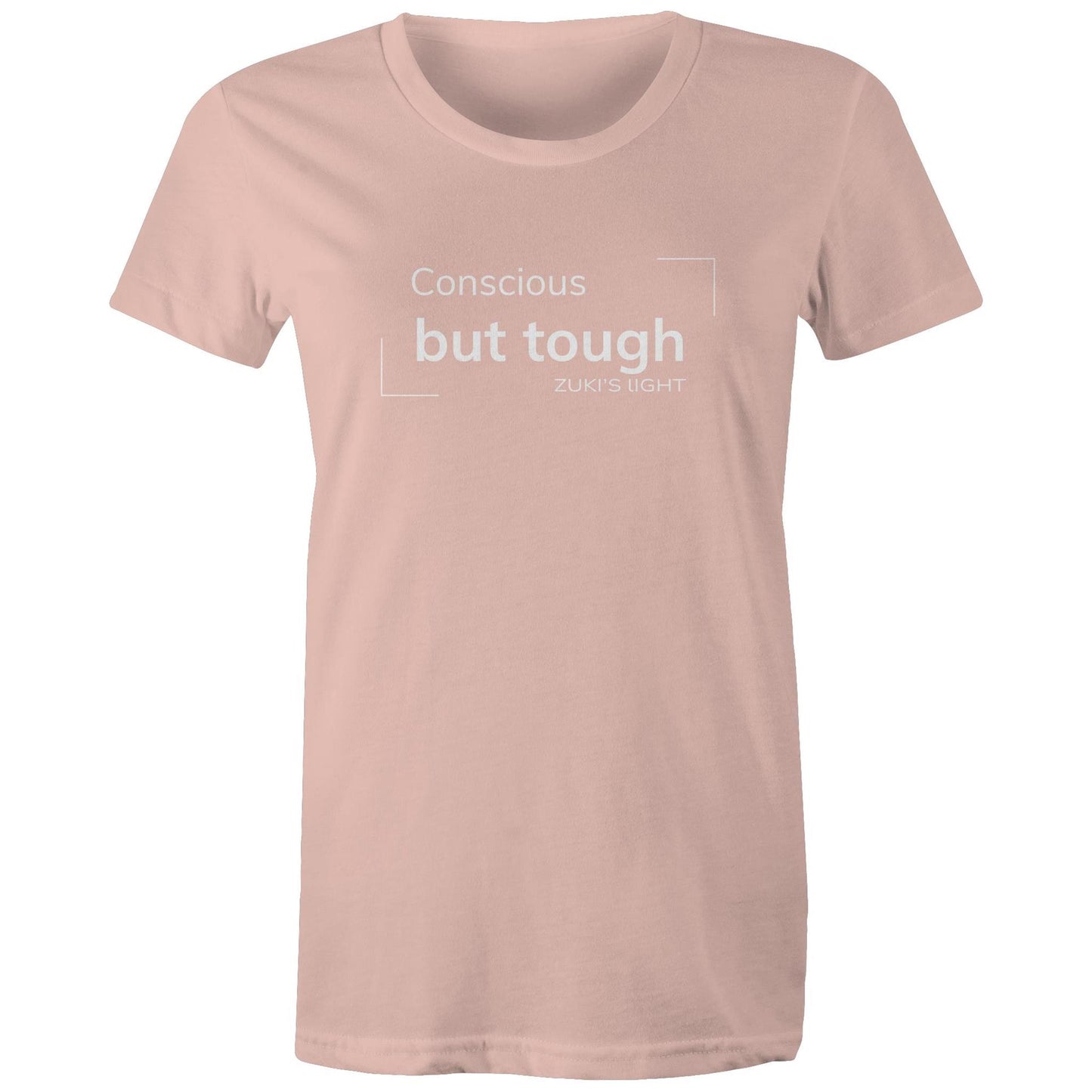 Conscious but tough - Zuki's Light Branded AS Colour - Women's Maple Tee