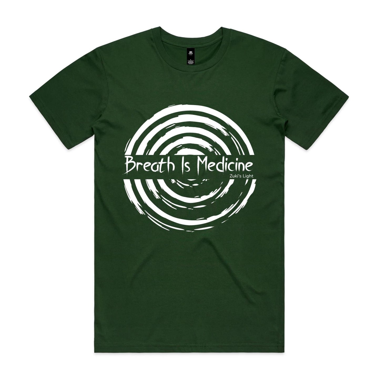 Breath Is Medicine (front design only) - AS Colour Staple Tee