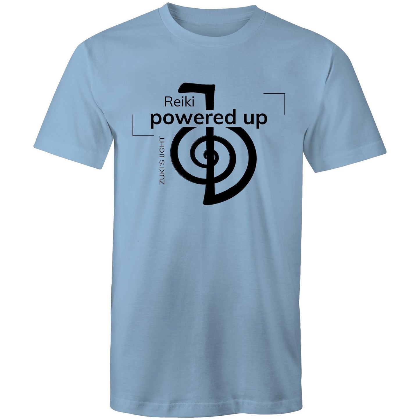 Reiki- Powered up- Zuki's Light Branded- AS Colour Staple - Mens T-Shirt