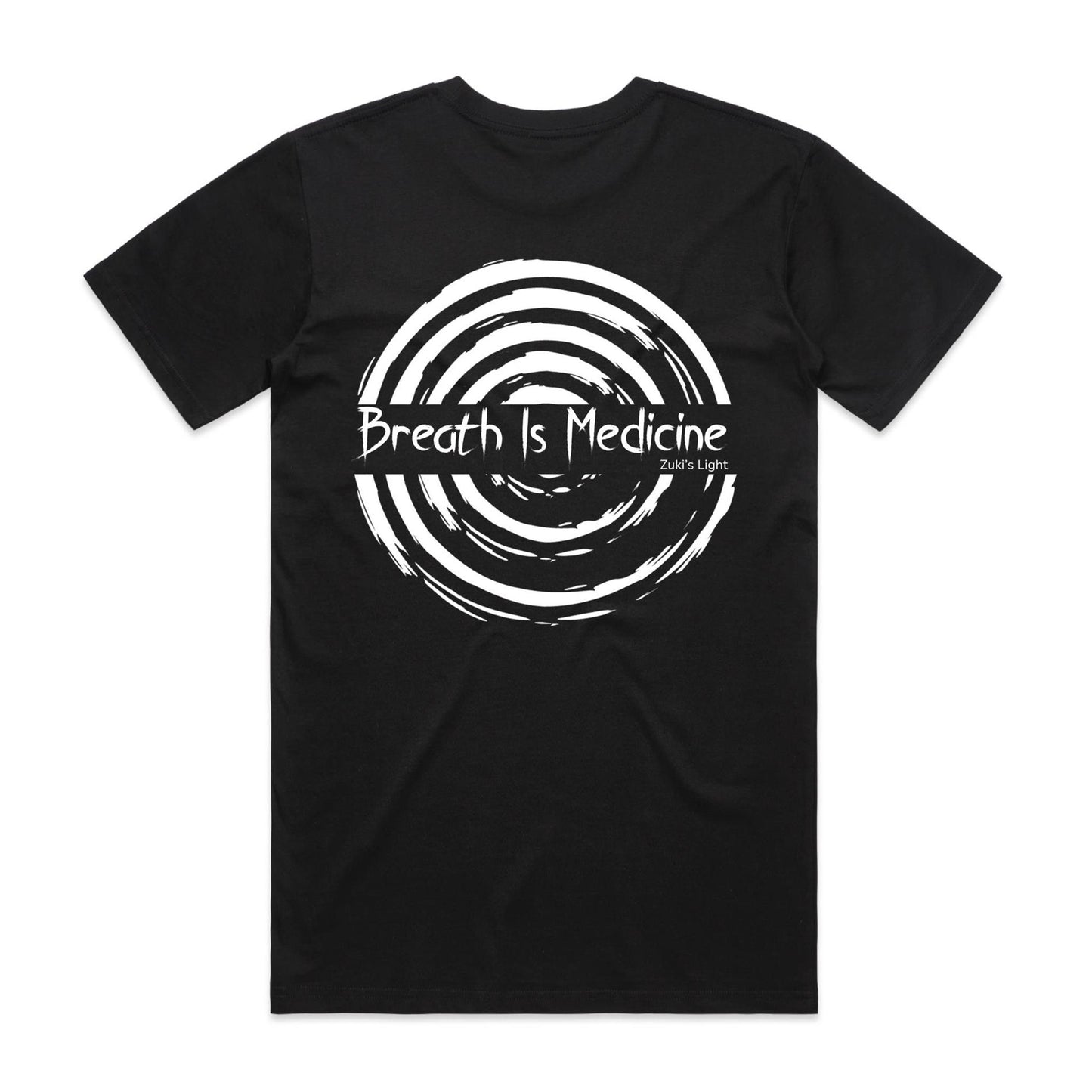 Breath Is Medicine (Back Design Only) -AS Colour Staple Tee