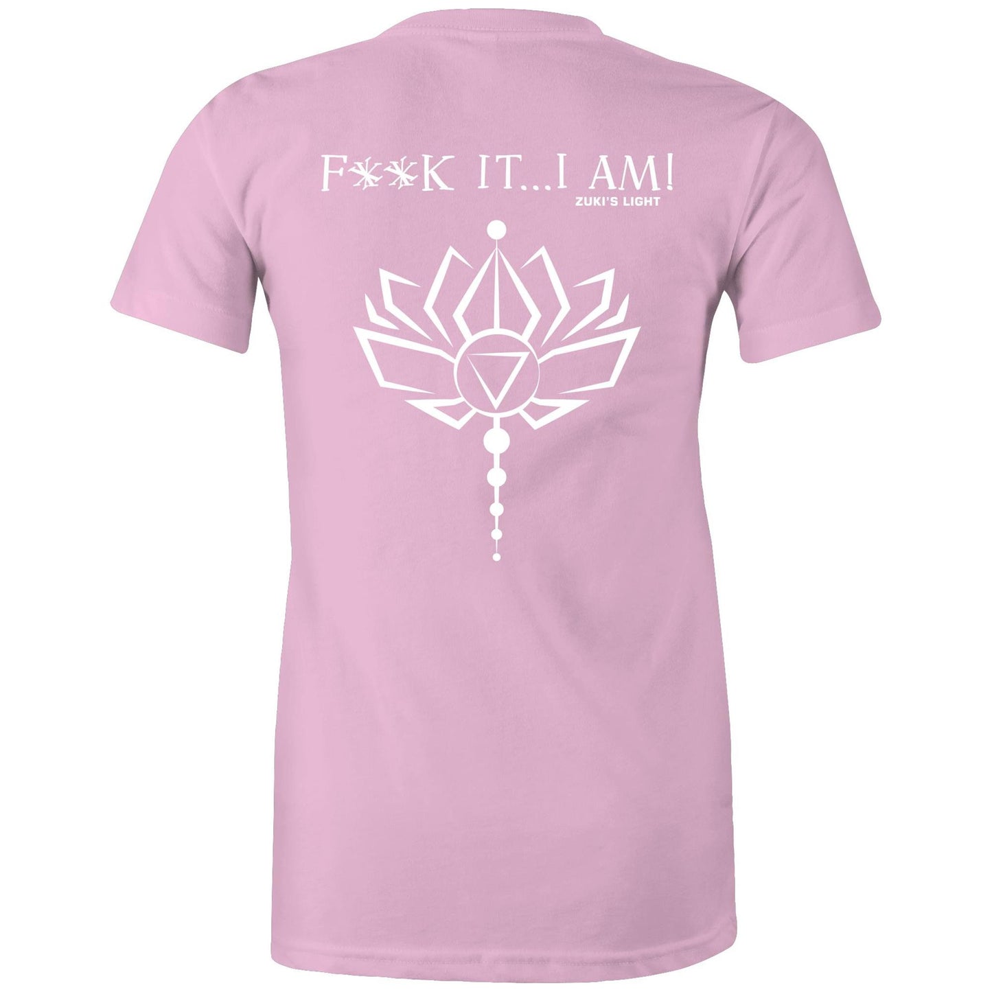 Lotus Flower- F**K It, I AM- AS Colour - Women's Maple Tee