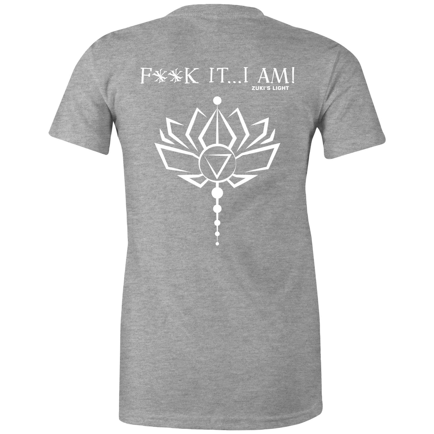 Lotus Flower- F**K It, I AM- AS Colour - Women's Maple Tee