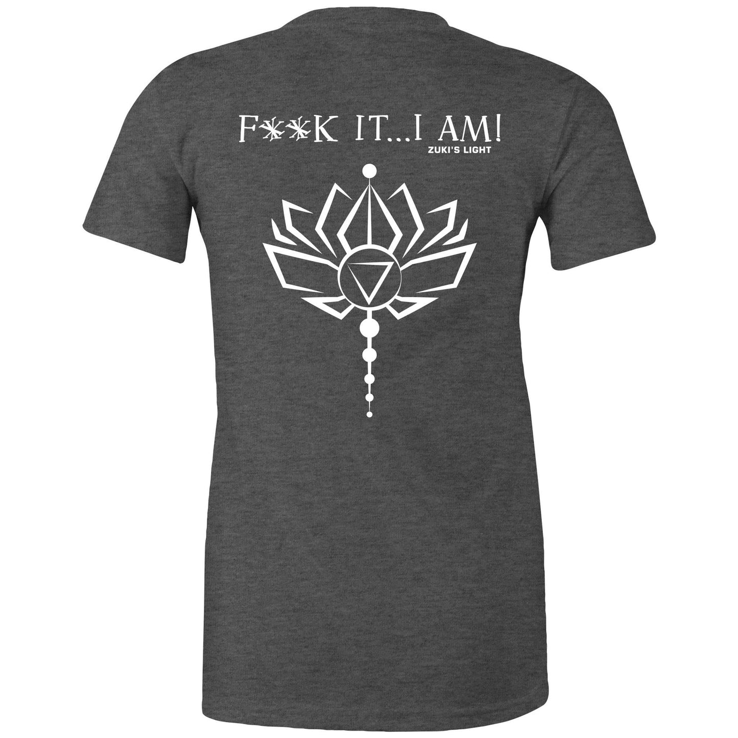 Lotus Flower- F**K It, I AM- AS Colour - Women's Maple Tee