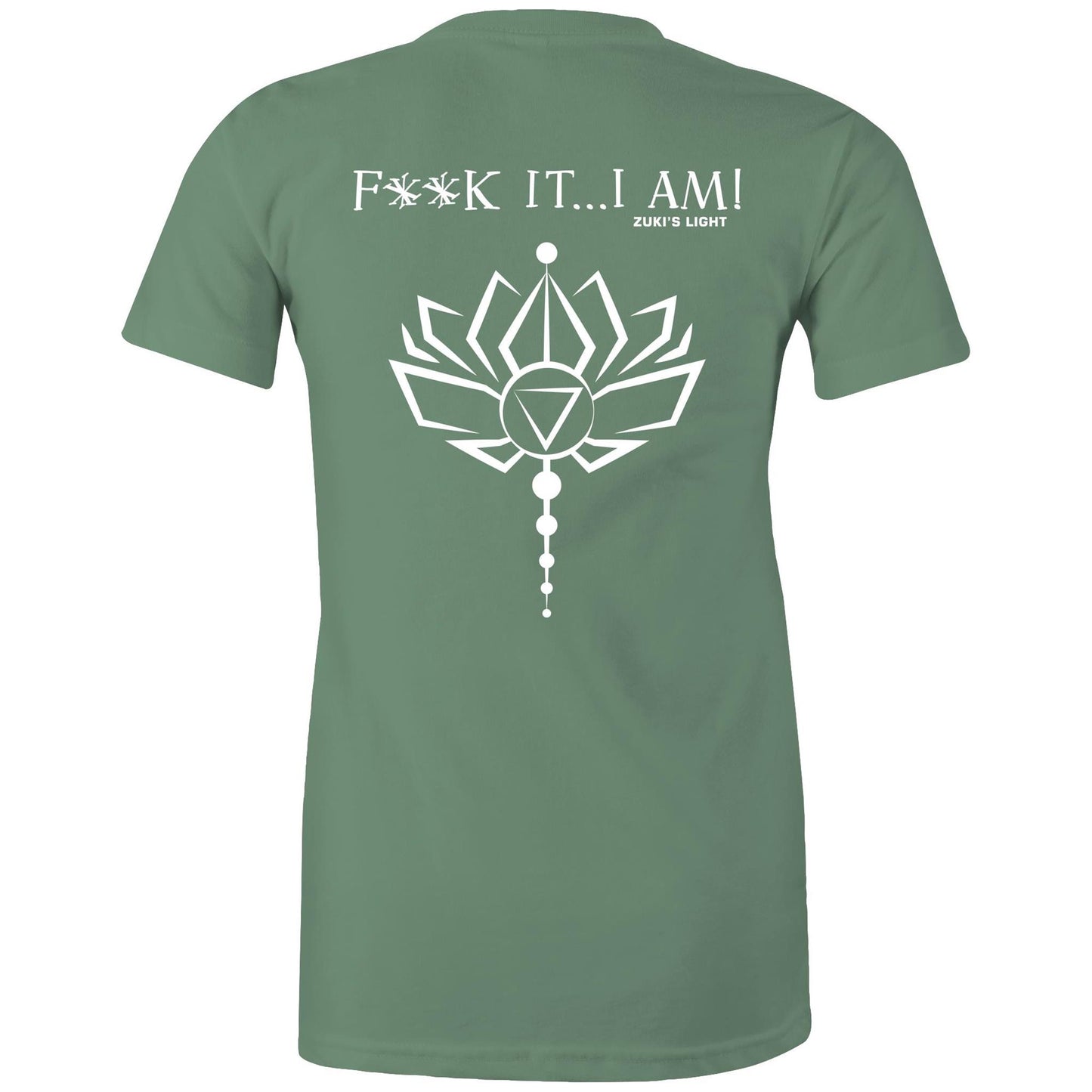 Lotus Flower- F**K It, I AM- AS Colour - Women's Maple Tee