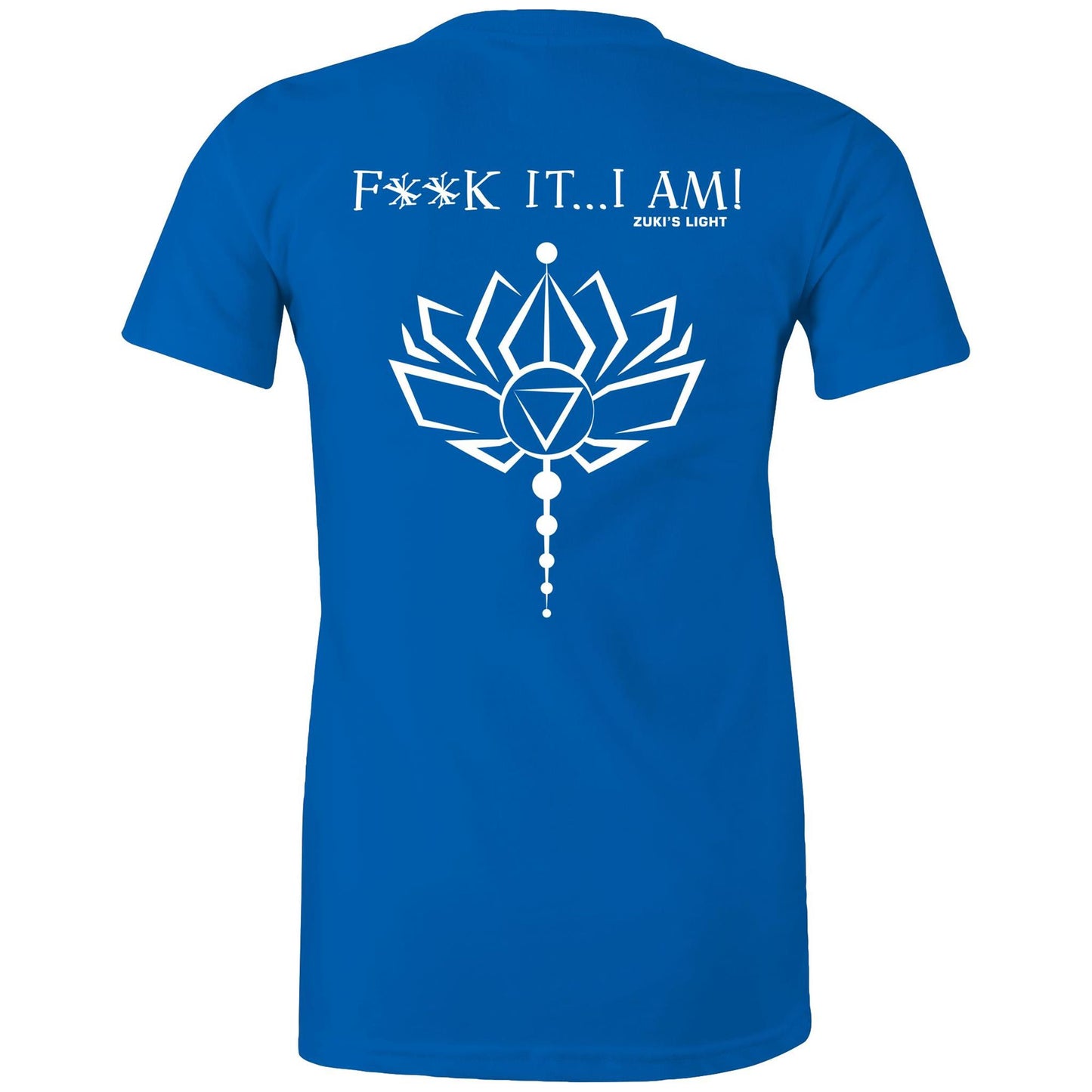 Lotus Flower- F**K It, I AM- AS Colour - Women's Maple Tee