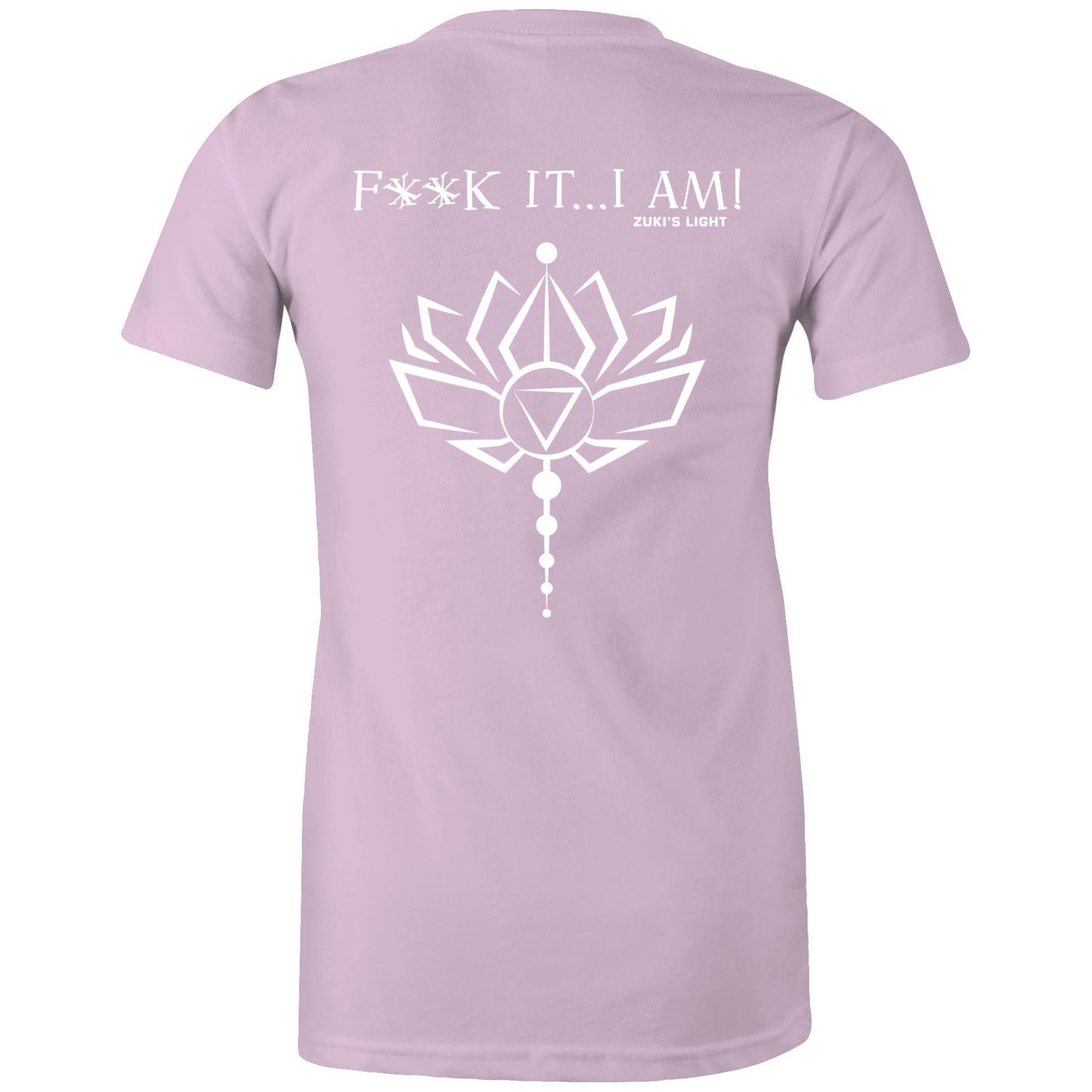 Lotus Flower- F**K It, I AM- AS Colour - Women's Maple Tee